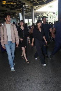 Suhana Khan, Khushi Kapoor, and Agastya Nanda spotted at mumbai airport on June 20, 2023