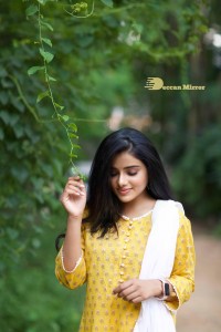 Telugu Actress Sumaya Reddy dons a Yellow Salwar Kameez for a Photoshoot