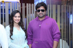 Sundarakanda Teaser Launch attended by Nara Rohith, Virti Vaghani, Sridevi Vijaykumar, Vasuki Anand, and Naresh