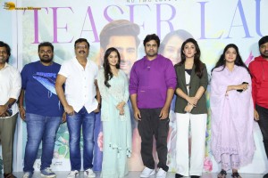 Sundarakanda Teaser Launch attended by Nara Rohith, Virti Vaghani, Sridevi Vijaykumar, Vasuki Anand, and Naresh