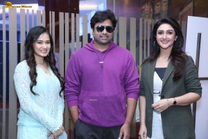 Sundarakanda Teaser Launch attended by Nara Rohith, Virti Vaghani, Sridevi Vijaykumar, Vasuki Anand, and Naresh