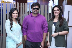 Sundarakanda Teaser Launch attended by Nara Rohith, Virti Vaghani, Sridevi Vijaykumar, Vasuki Anand, and Naresh