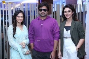 Sundarakanda Teaser Launch attended by Nara Rohith, Virti Vaghani, Sridevi Vijaykumar, Vasuki Anand, and Naresh