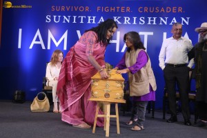 Sunitha Krishnan’s Book Launch attended by US Consul General Jennifer Larson and Telangana Minister Danasari Seethakka