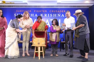 Sunitha Krishnan’s Book Launch attended by US Consul General Jennifer Larson and Telangana Minister Danasari Seethakka
