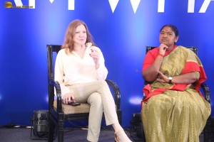 Sunitha Krishnan’s Book Launch attended by US Consul General Jennifer Larson and Telangana Minister Danasari Seethakka