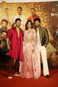 Sunny Sanskari Ki Tulsi Kumari Trailer Launch attended by Varun Dhawan and Janhvi Kapoor