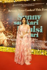 Sunny Sanskari Ki Tulsi Kumari Trailer Launch attended by Varun Dhawan and Janhvi Kapoor
