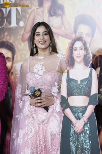 Sunny Sanskari Ki Tulsi Kumari Trailer Launch attended by Varun Dhawan and Janhvi Kapoor