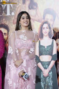 Sunny Sanskari Ki Tulsi Kumari Trailer Launch attended by Varun Dhawan and Janhvi Kapoor
