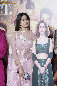 Sunny Sanskari Ki Tulsi Kumari Trailer Launch attended by Varun Dhawan and Janhvi Kapoor