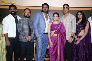 Super Subbu Trailer Launch attended by Sundeep Kishan, Maanasa Choudhary, and Mithila Palkar