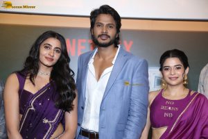 Super Subbu Trailer Launch attended by Sundeep Kishan, Maanasa Choudhary, and Mithila Palkar