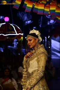 former miss universe and bollywood actress Sushmita Sen ramp walk at a fashion show