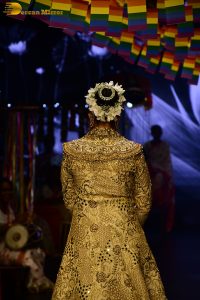 former miss universe and bollywood actress Sushmita Sen ramp walk at a fashion show