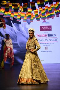 former miss universe and bollywood actress Sushmita Sen ramp walk at a fashion show