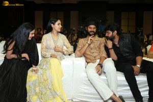 Swag Pre-Release Function attended by Sree Vishnu, Daksha Nagarkar, and Ritu Varma