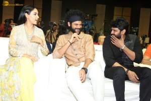 Swag Pre-Release Function attended by Sree Vishnu, Daksha Nagarkar, and Ritu Varma