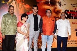 Swatantra Veer Savarkar Screening attended by Randeep Hooda and Ankita Lokhande