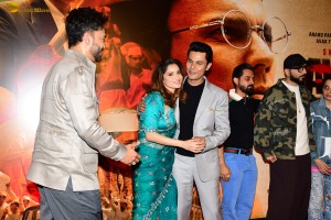 Swatantra Veer Savarkar Screening attended by Randeep Hooda and Ankita Lokhande
