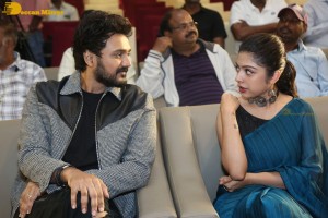 Swathi Muthyam success meet attended by Ganesh Bellamkonda and Varsha Bollamma