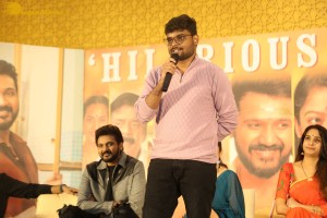 Swathi Muthyam success meet attended by Ganesh Bellamkonda and Varsha Bollamma