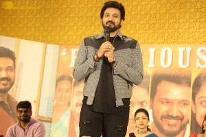 Swathi Muthyam success meet attended by Ganesh Bellamkonda and Varsha Bollamma