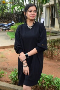 actress colors swathi cute photoshoot in a black dress