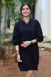 actress colors swathi cute photoshoot in a black dress