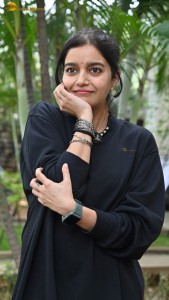 actress colors swathi cute photoshoot in a black dress