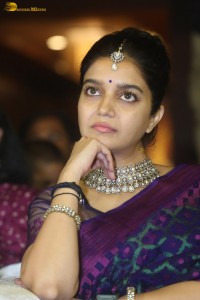 cute actress swathi reddy in a saree at a function
