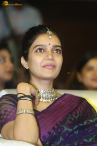 cute actress swathi reddy in a saree at a function