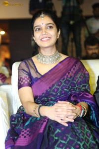 cute actress swathi reddy in a saree at a function