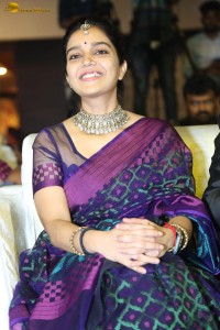 cute actress swathi reddy in a saree at a function