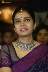 cute actress swathi reddy in a saree at a function