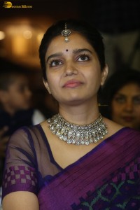 cute actress swathi reddy in a saree at a function