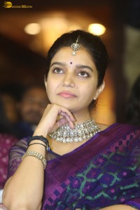 cute actress swathi reddy in a saree at a function