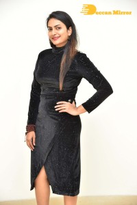 Swetha Varma in a Black dress