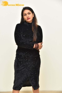Swetha Varma in a Black dress