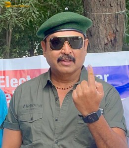 Movie Celebrities including Chiranjeevi, Nagarjuna, Venkatesh, Ravi Teja, Allu Arjun, Jr. NTR voted in the Telangana Legislative Election 2023