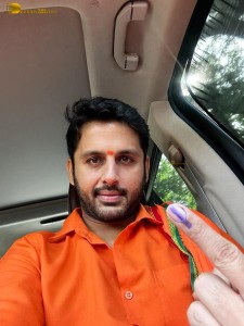 Movie Celebrities including Chiranjeevi, Nagarjuna, Venkatesh, Ravi Teja, Allu Arjun, Jr. NTR voted in the Telangana Legislative Election 2023