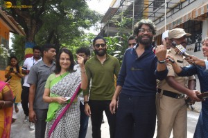 Movie Celebrities including Chiranjeevi, Nagarjuna, Venkatesh, Ravi Teja, Allu Arjun, Jr. NTR voted in the Telangana Legislative Election 2023