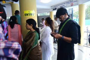 Movie Celebrities including Chiranjeevi, Nagarjuna, Venkatesh, Ravi Teja, Allu Arjun, Jr. NTR voted in the Telangana Legislative Election 2023