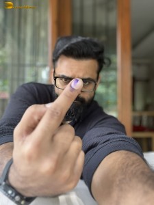 Movie Celebrities including Chiranjeevi, Nagarjuna, Venkatesh, Ravi Teja, Allu Arjun, Jr. NTR voted in the Telangana Legislative Election 2023