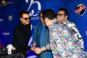 Taal team, including Anil Kapoor, AR Rahman, and Subhash Ghai, celebrate the 25th anniversary of the film’s release
