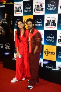 Taaza Khabar Season 2 Screening attended by Shraddha Kapoor, Tiger Shroff, Shehnaaz Gill, Bhuvan Bam, and others