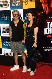 Taaza Khabar Season 2 Screening attended by Shraddha Kapoor, Tiger Shroff, Shehnaaz Gill, Bhuvan Bam, and others