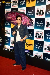 Taaza Khabar Season 2 Screening attended by Shraddha Kapoor, Tiger Shroff, Shehnaaz Gill, Bhuvan Bam, and others