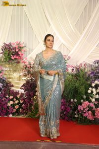 actress tabu beautiful in a grey color saree