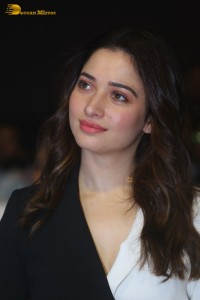 Indian Actress Tamannaah Bhatia red-hot looks in a mini skirt at a movie function